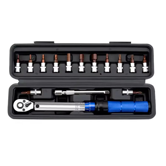 Quick-Release Torque Wrench Repairing Tool High Precise Torque Preset Wrenches 2-24N.M Torque Adjustable 1/4Inch Ratchet Wrench