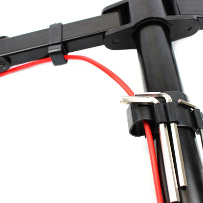 Maison & White Dual Arm Monitor Bracket | Steel | Fits 13–27" Screens | Max 9kg Per Screen | VESA Compatible | 360° Rotation | 45cm Height | 38.5cm Arm Extension | Cable Management | All Fixings Included | 2-Year Warranty