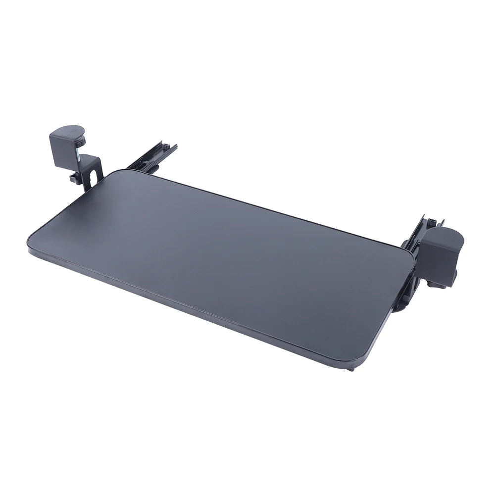Keyboard Shelf Under-Table Mounting Keyboard Slide Keyboard Holder Extendable Keyboard Tray 52 X 25 CM