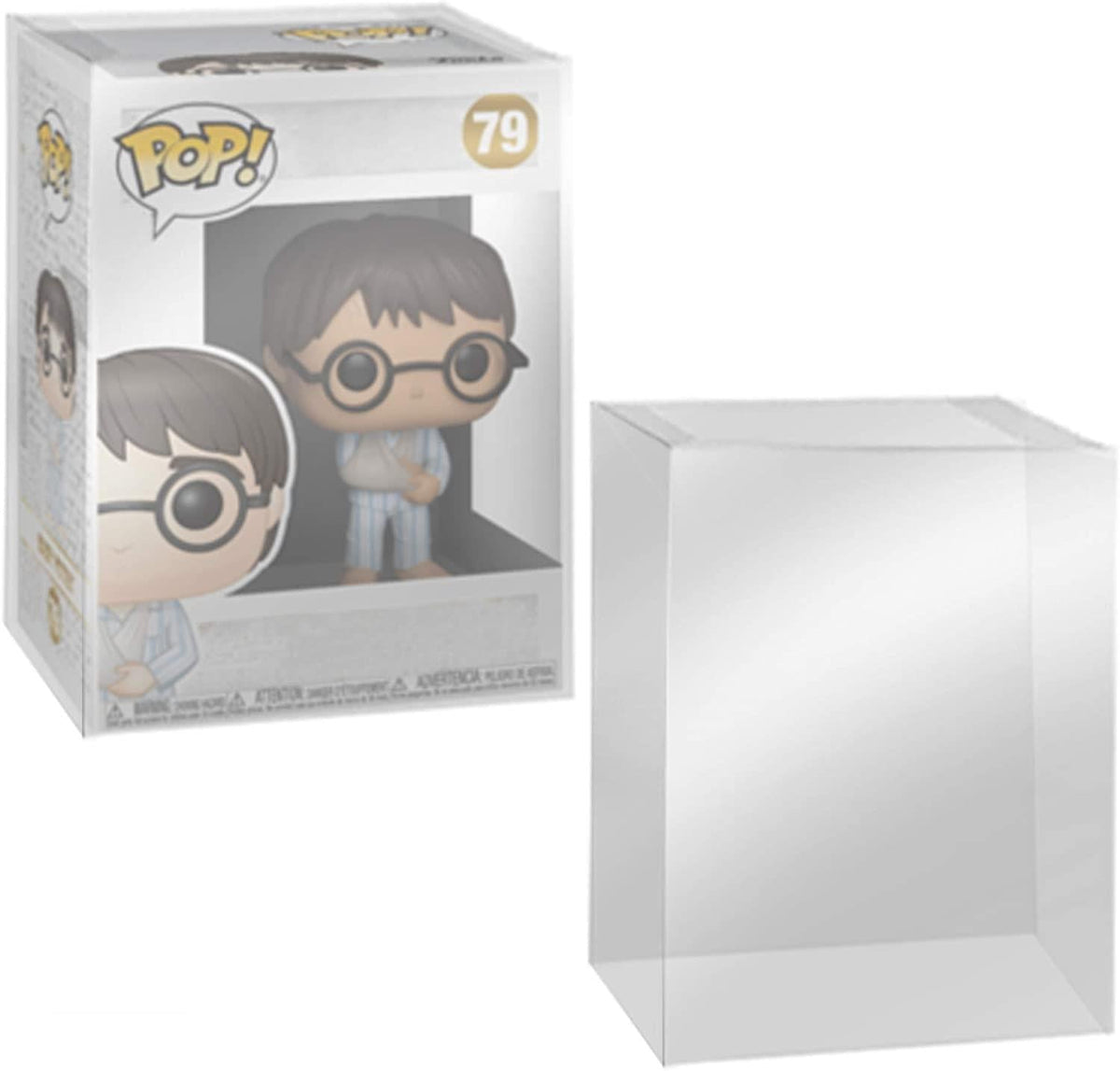 Pukkr Protective Cases for Funko Pop Boxes | Pack of 20 Clear Acid-Free PET Display Protectors | Flat-Pack & Stackable | 16 × 11.9 × 9.3cm | 2-Year Warranty