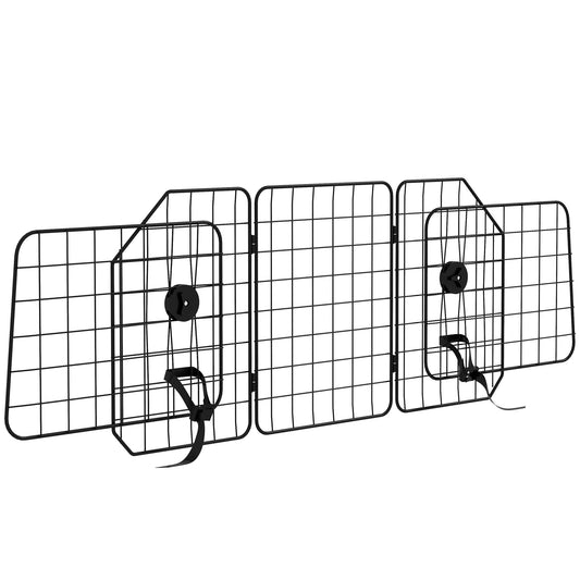 PawHut Dog Guard Barrier for Cars with Adjustable Width 93-150cm