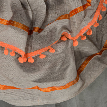 183cm 72" Orange Classic Clown Outdoor Halloween Decoration, Halloween Animatronic with Sound Activated, Light Up Eyes, Sound Effects, Animated Prop for Haunted House