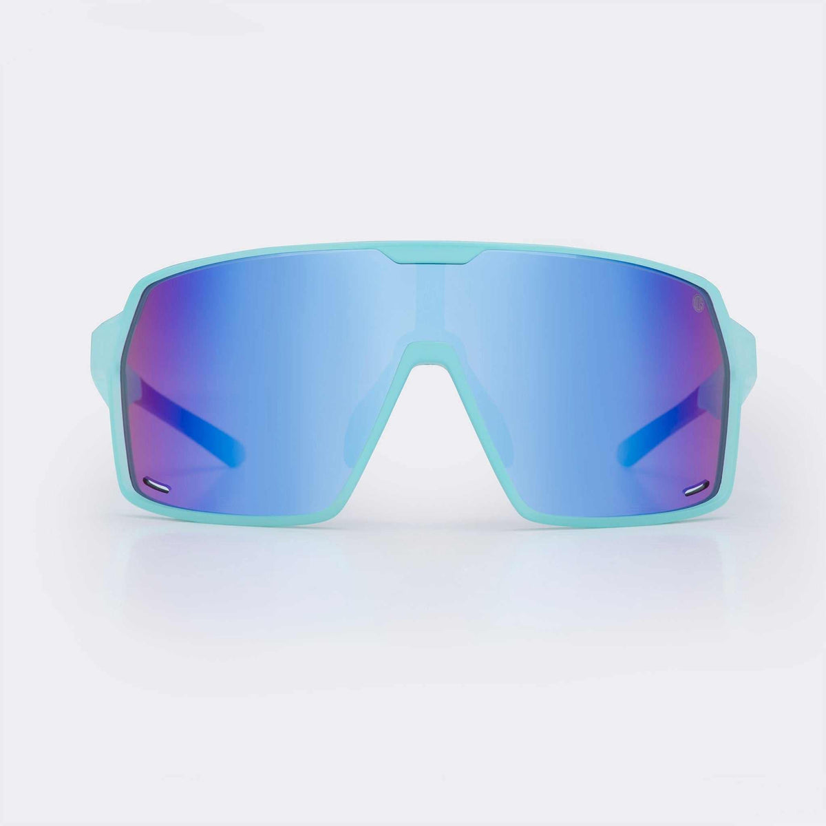 Union Of Surf RESCUE Wrap Around Sport Sunglasses | Ice Blue | TR90 Frame | 1.1mm Polycarbonate Lenses | 100% UV Protection | Hydrophobic Anti-Fog | Surf Cycling Running Hiking