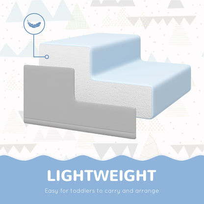 4-piece Soft Foam Blocks Play Set for Toddlers 1-3 Years, Blue