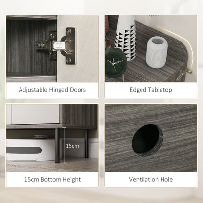 Modern And Minimal 12 Shoe Storage Unit Holder Rack Cabinet - Grey/White