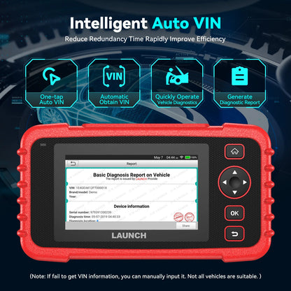 LAUNCH X431 CRP123X Scanner OBDII Automotive Scan Tools Four System Diagnosis Auto Professional OBD2 Diagnostic Scanner