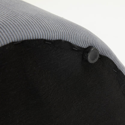 Set Of 2 Modern Storage Ottoman with Removable Lid - Light Grey