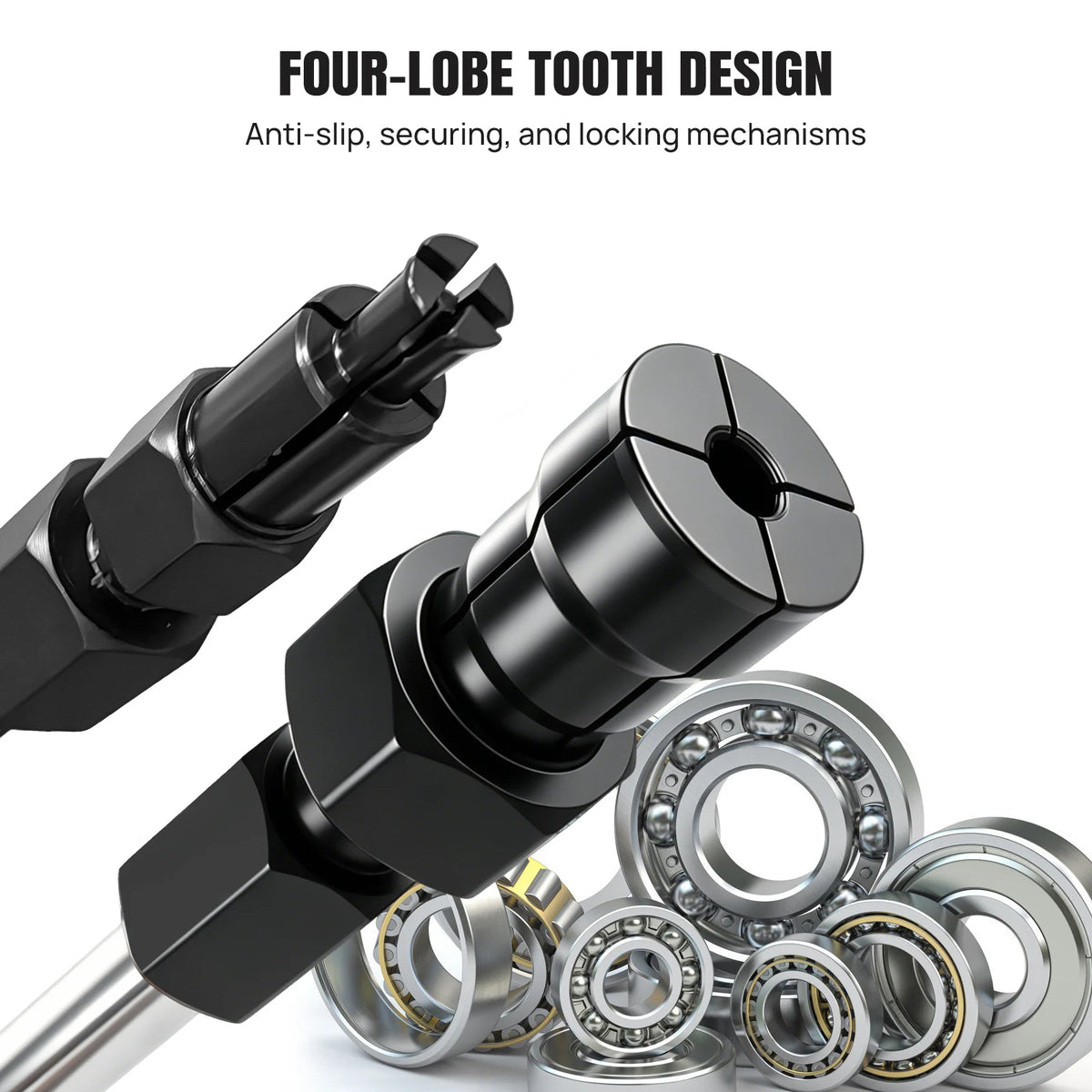 8-32MM Puller Bearing Removal Tool Blind Hole Inner Internal Bearing Puller Tool Set with Slide Hammer and Expandable Collets for Auto & Motorcycle Special Automotive Repair Tool