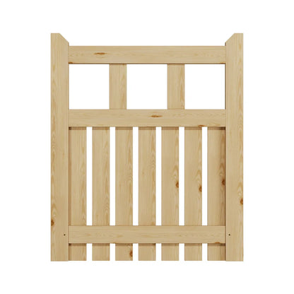 Outdoor Wooden Garden Gate Fence Door