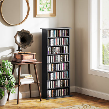360 CD Storage Unit - Black