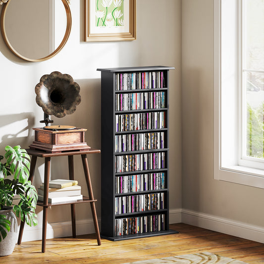360 CD Storage Unit - Black