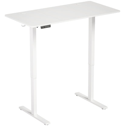 Electric Sit-Stand Desk | Black or White | 120x60cm | Height 72–118cm | LED Panel | 3 Memory Presets | Anti-Collision | Child Lock | 2 Cable Holes | 70kg | 20,000-Cycle Motor