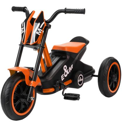 Kids Tricycle Toddler Trike | 3 Wheels | Pedal Bike | Steel Frame | 30kg | Ages 18–36 Months | 79x44x50cm | Orange