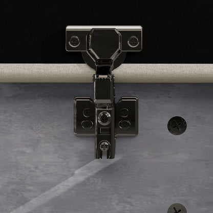 Shoes Cabinet Bench Hidden Storage Padded Seat Organiser Footwear Rack Hallway Grey Wood Grain