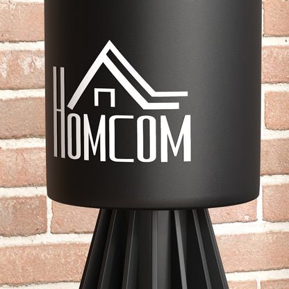 155-205cm 3-IN-1 Freestanding Boxing Punching Bag Stand, Boxing Speed Trainer with Rotating Flexible Arm, Speed Ball, Fillable Base, Black