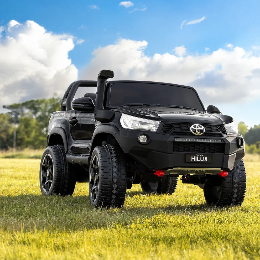 Toyota Hilux RuggedX 24V 2-Seater Ride-On Jeep | Licensed 4WD Kids Car with Remote & MP3