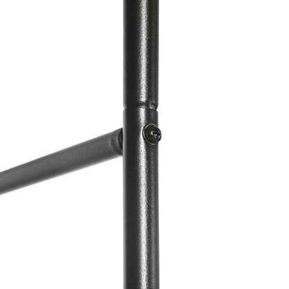 Outdoor Garden Arch, Metal Garden Arbor for Climbing Plants, Roses, Vines, Wedding Arch for Outdoor, Black