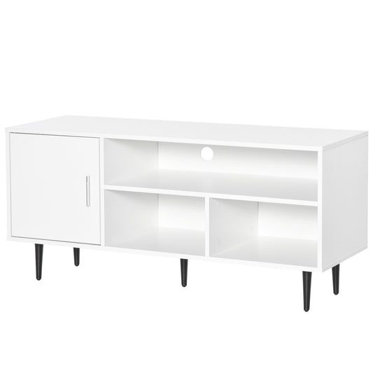 TV Stand Cabinet for TVs up to 60 Inches - White
