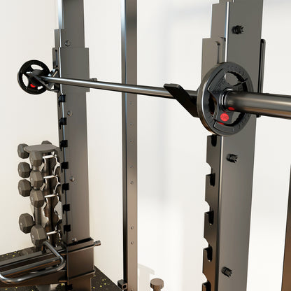 SPORTNOW Olympic Weight Plates, 2"/5cm Weight Disc Pair with Tri-Grips, 2 x 2.5kg Dumbbell Plates for Weightlifting and Strength Training Home Gym Fitness Workout, Black