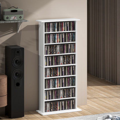 360 CD Storage Unit - White