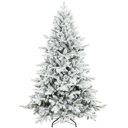 6ft Snow Flocked Artificial Christmas Tree