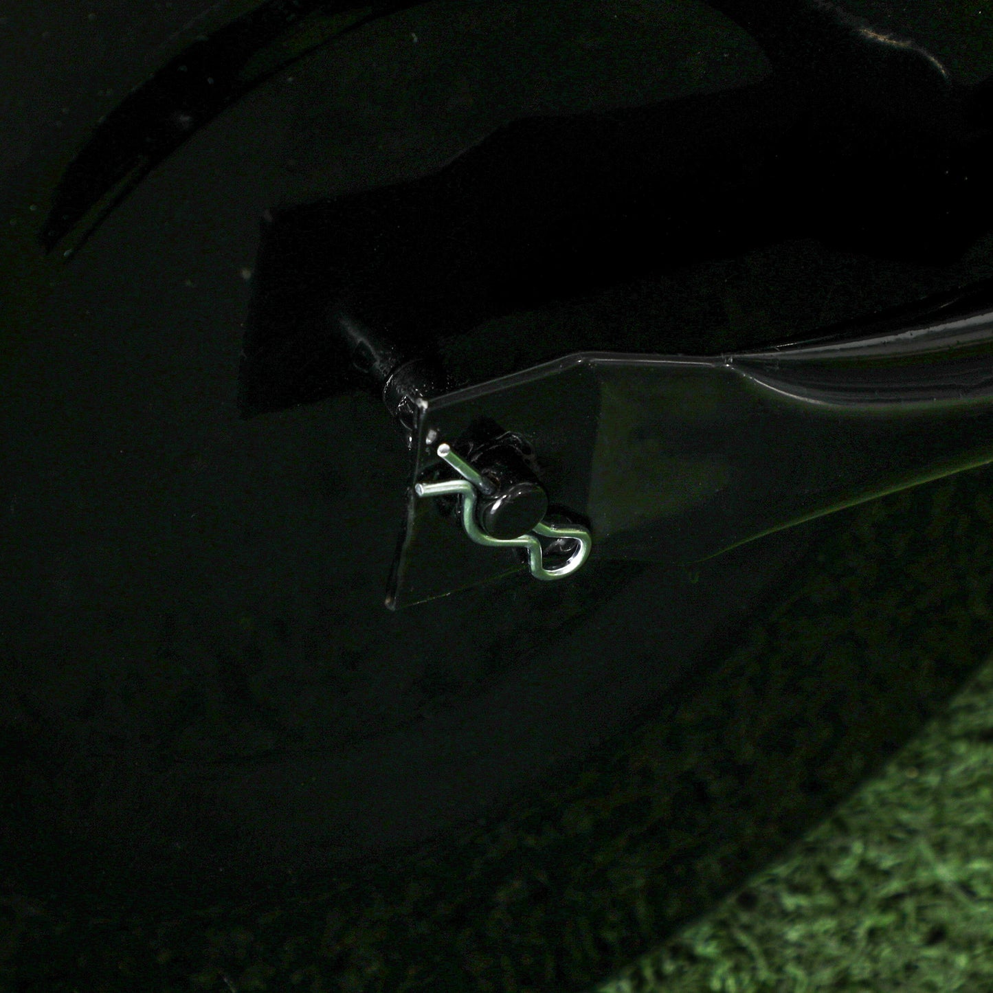 Outsunny 38L Fillable Cylinder Steel Lawn Roller - Black