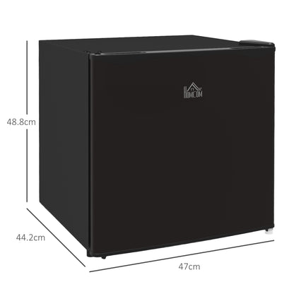 35L Mini Small Space Freezer, -24℃ to -14℃ Temperature - Black / Grey