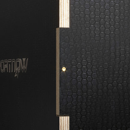 SPORTNOW 3-in-1 Wooden Plyo Box, Anti-Slip Plyometric Jump Platform, Step up Exercise Box with Handle Openings for Home Gym Workout Training, 51/61/76cm