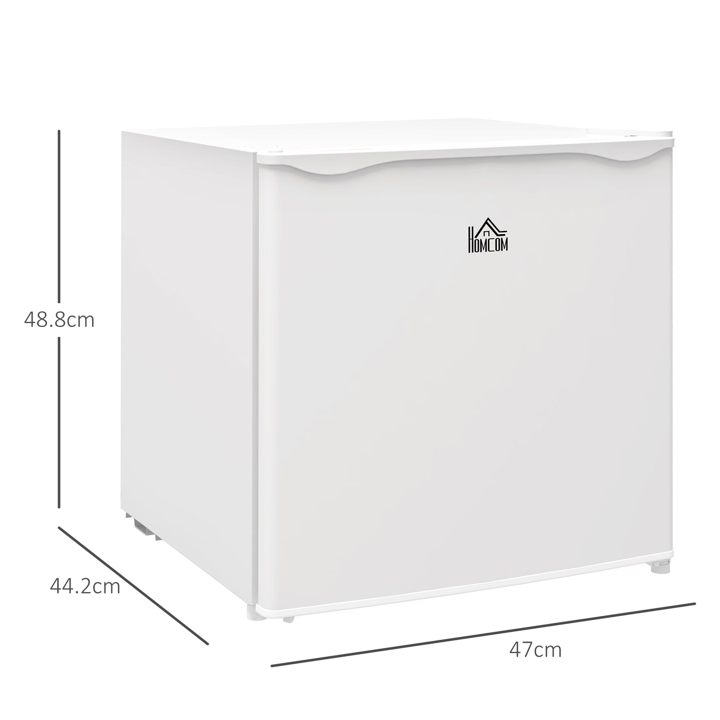 35L Mini Small Space Freezer, -24℃ to -14℃ Temperature - White
