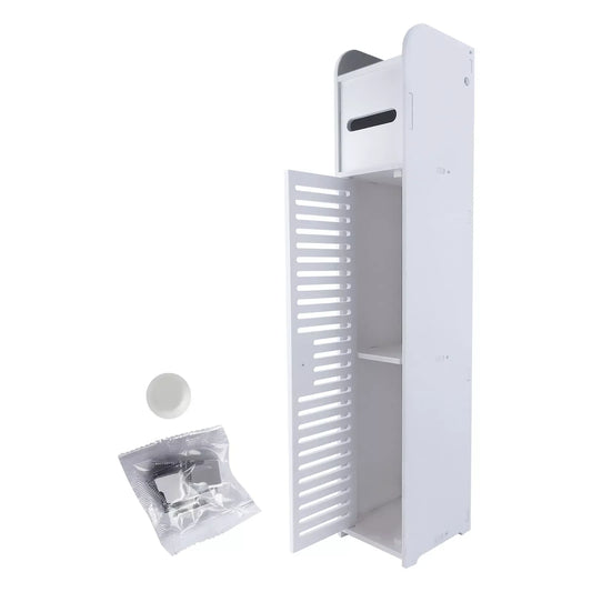 Bathroom Storage Cabinet Waterproof Toilet Cupboard
