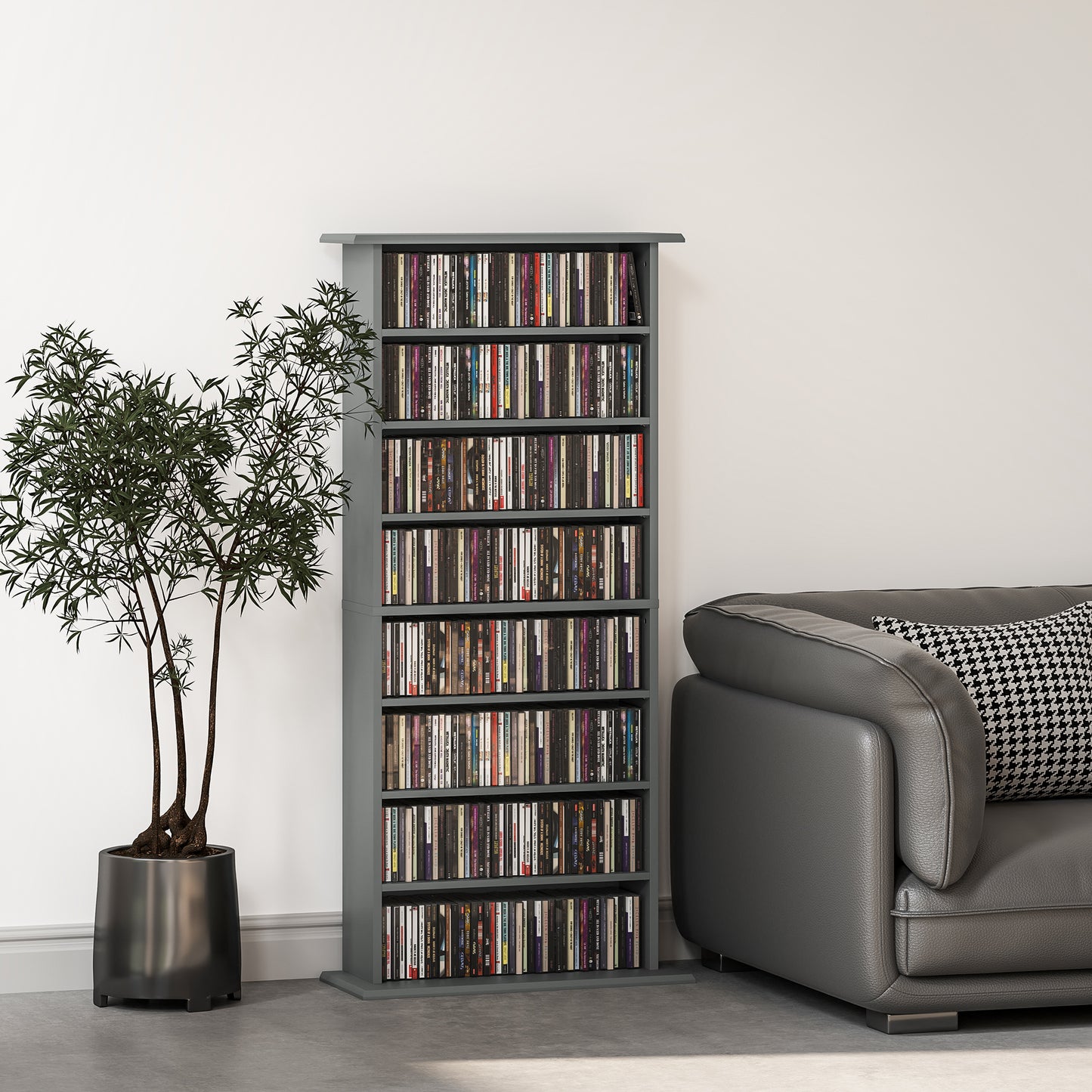360 CD Storage Unit - Grey