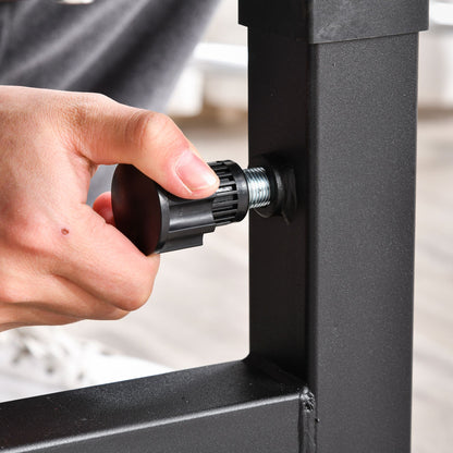 Weight Bench with Adjustable Barbell Rack, Leg Extension, Preacher Curl Pad and 20kg Barbell Set