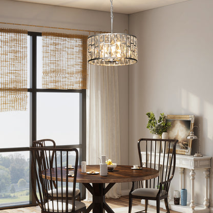 72 Glass Crystallite Chandelier - Silver-Tone