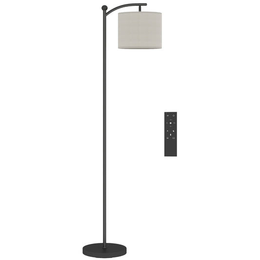 LED Floor Lamp, Stepless Dimmable Reading Standing Lamp with Magnetic Remote Control and 11 Colours Temperature & 11 Brightness Levels, 60 Min Timer