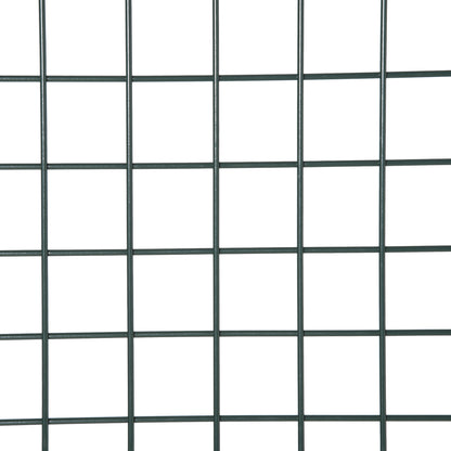 Green Steel Garden Gate with Lock and 3 Keys 97 x 150cm, Green