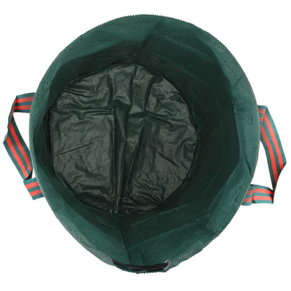 Garden Waste Bags, 300L x 3 Heavy Duty, Foldable and Reusable Garden Sacks W/ Handles for Collecting Waste, Plant Waste Grass and Leaves