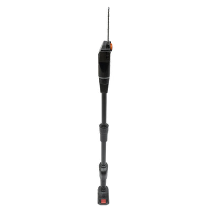 Long Reach Handled Electric Extendable Chainsaw Cordless Battery Pole Chain Saw 1.25 Metre High Pruner Branch Saw Pruning Cutter Trimmer