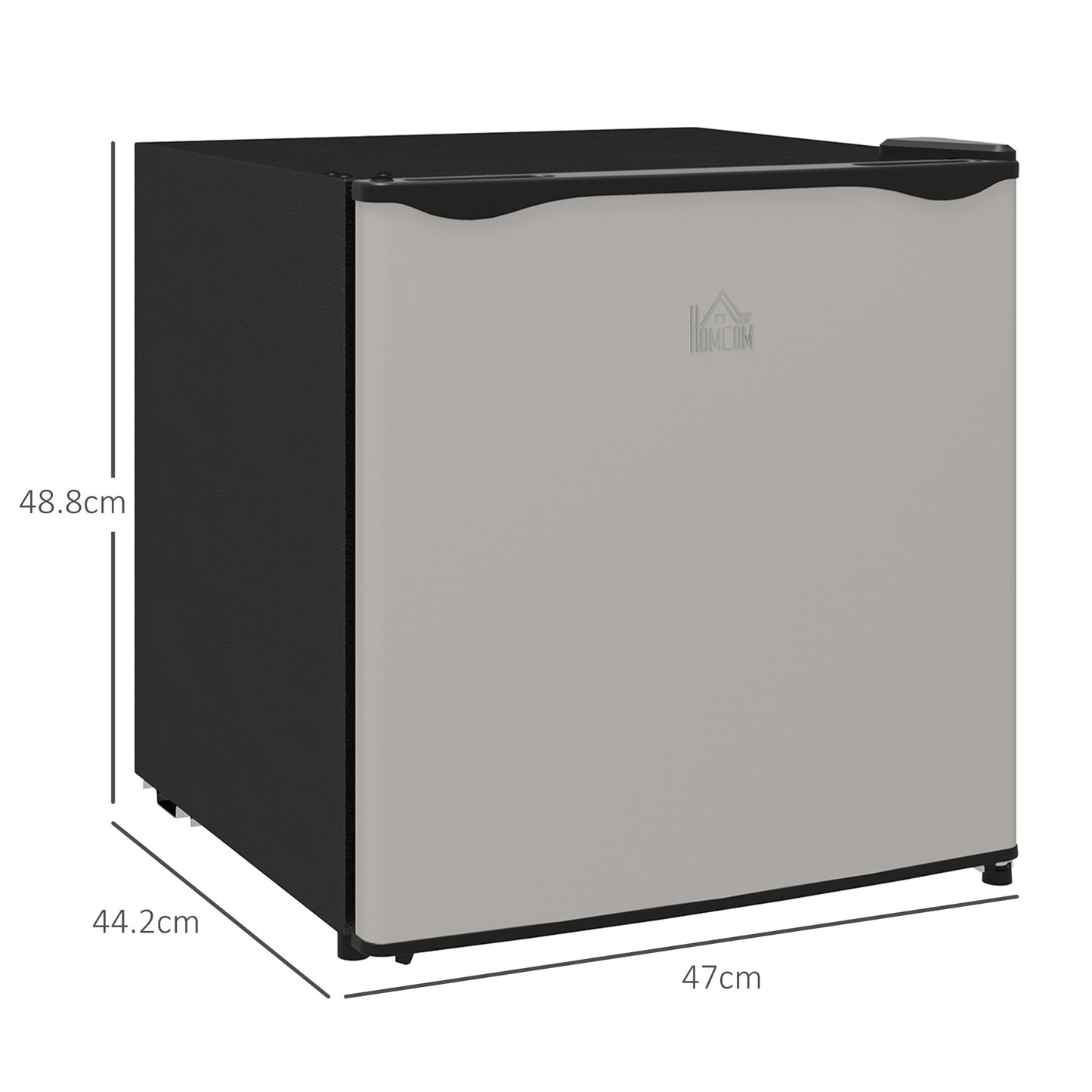 35L Mini Tabletop Freezer, -24℃ to -14℃ Temperature - Silver Tone