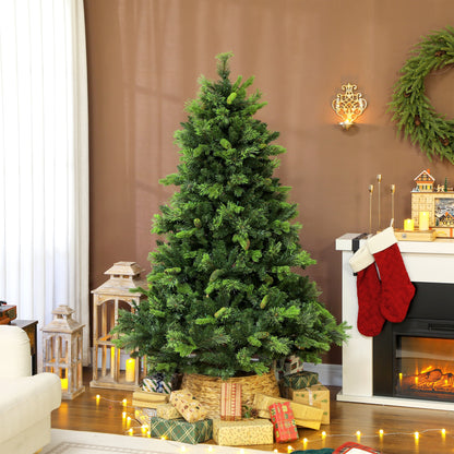 180cm Carolina Pine Christmas Tree with Colourful DIY Synchronized LED Lights and Remote