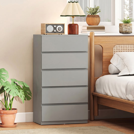 Chest of Drawers, 5-Drawer Storage Cabinets, Modern Dresser, Storage Drawer Unit for Bedroom