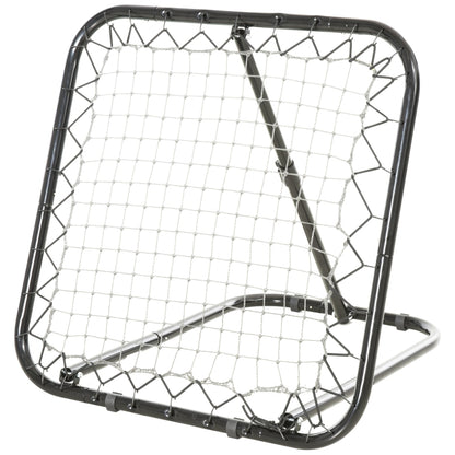 Angle Adjustable Rebounder Net Goal Training Set Soccer Football Baseball