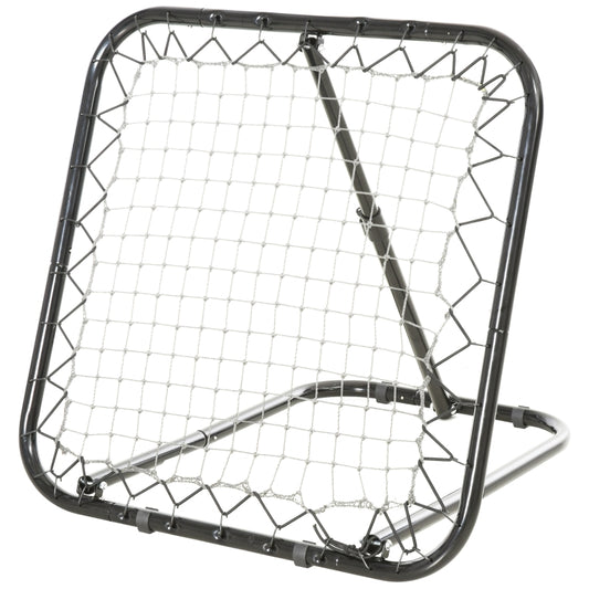 Angle Adjustable Rebounder Net Goal Training Set Soccer Football Baseball