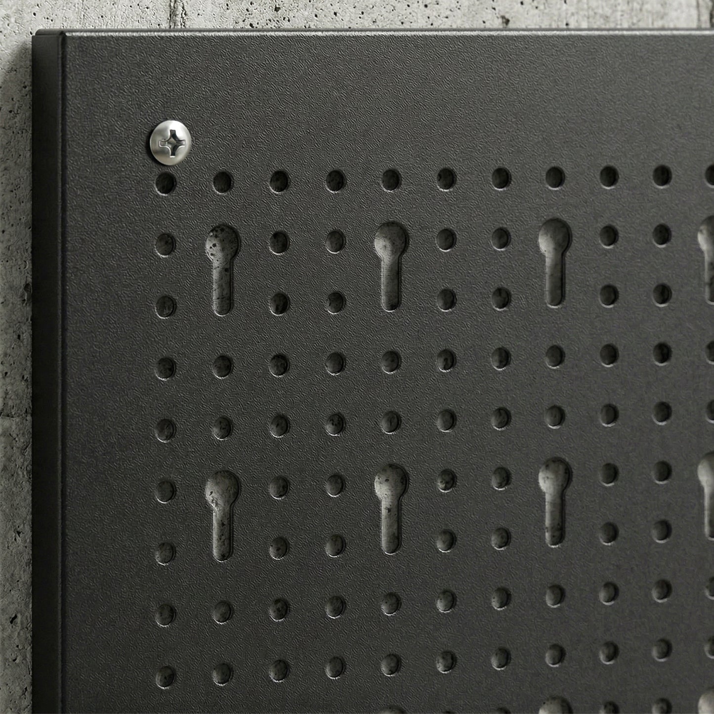 Wall-Mounted Steel Pegboard Tool Storage Set | 28pc | 3 Boards | 50kg | Black & Red | Garage & Workshop