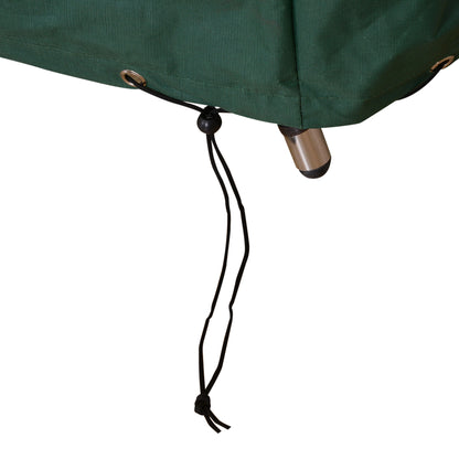 Outsunny 3 Pieces Outdoor Rattan Bistro Set, Patio Wicker Balcony Furniture With Steel Frame, Conservatory Set Coffee Table & Cover, Dark Blue