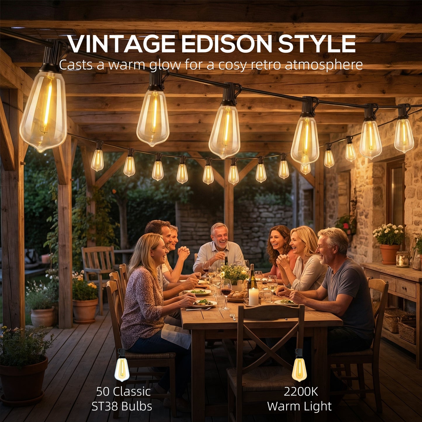 Curtain Lights Connectable Fairy Curtain Lights Plug-in IP44 Waterproof/18 m/Warm White