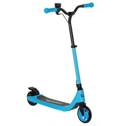 Electric Scooter, 120W Motor E-Scooter w/ Battery Level Display, 2 Adjustable Heights, and Rear Brake, Suitable for 6+ Years Old