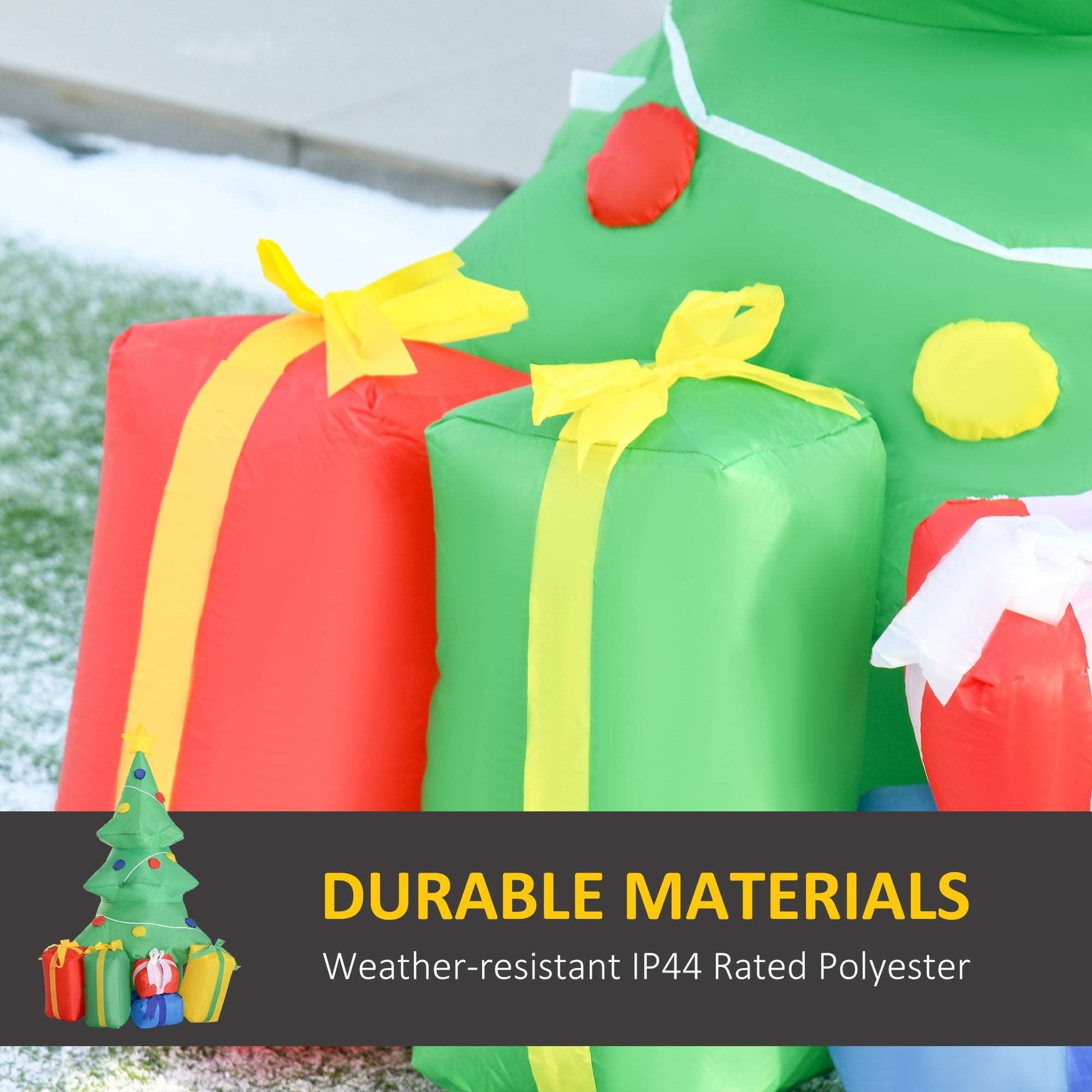 1.5m Inflatable Christmas Tree W/LED lights