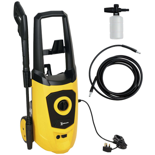 DURHAND 1800W High Pressure Washer, 150 Bar Pressure, 510 L/h Flow, High-Performance Portable Power Washer Jet Wash Cleaner with 6M Hose