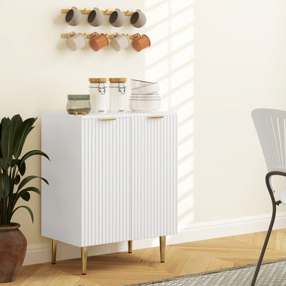 Adjustable Shelf Sideboard Cabinet - White