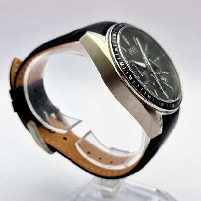 HUGO BOSS Driver Wrist Watch, Black Dial, Leather Strap - HB1513805